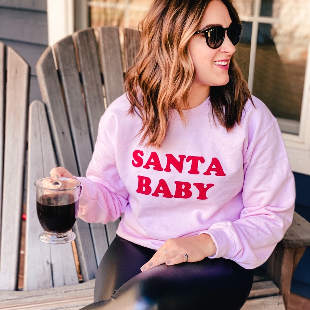 Santa Baby Crewneck Sweatshirt
